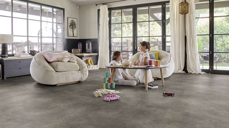 Pavimento Gerflor CV - TEXLINE Nature 2380 Leone Charcoal