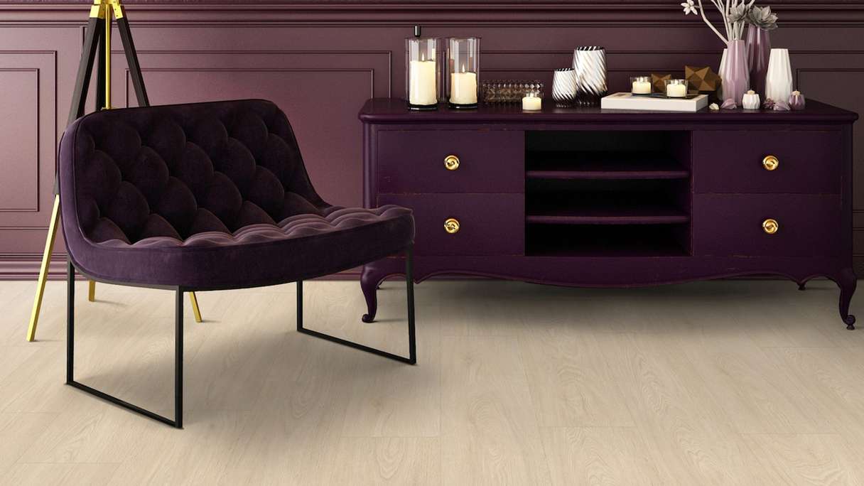 Gerflor Vinile adesivo - Virtuo 30 EIR Blomma Cream | goffratura sincrona (39001463)
