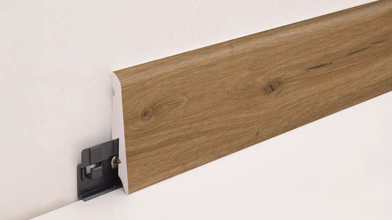 battiscopa planeo SolutionX 2in1 - 2400 x 14 x 58 mm rovere naturale rustico (SL0092)
