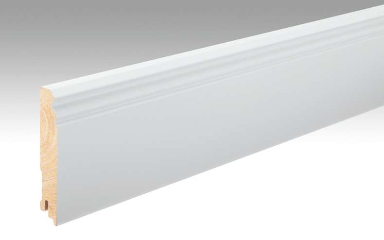 Battiscopa MEISTER Bianco DF (RAL 9016) 2266 - 2380 x 100 x 18 mm (200021-2380-02266)