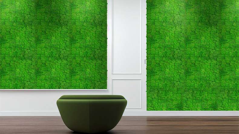 pannello acustico planeo - MixWall Living Moss Rich Green 52 x 52 cm | muschio naturale (PLMW-10111)