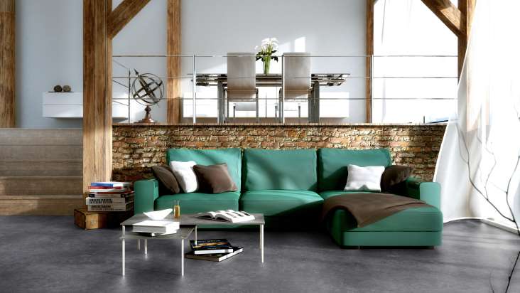 Gerflor Pavimenti CV - PRIMETEX LEONE ANTHRACITE 4m - 2133