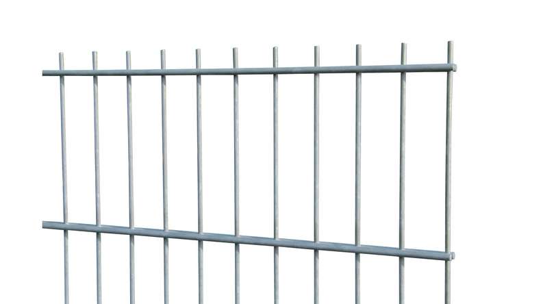 Recinzione a doppia rete pesante 8/6/8 zincata a caldo Altezza - 1030 x 2510 mm