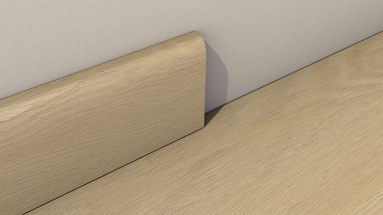 Battiscopa Gerflor in MDF - Blomma Clear/Blomma Beige 16 x 60 x 2200 mm (5947S168)