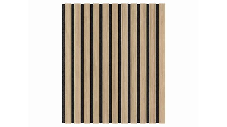 pannelli acustici planeo - rovere naturale - 2400 x 525 x 18 mm (PU-A-012)