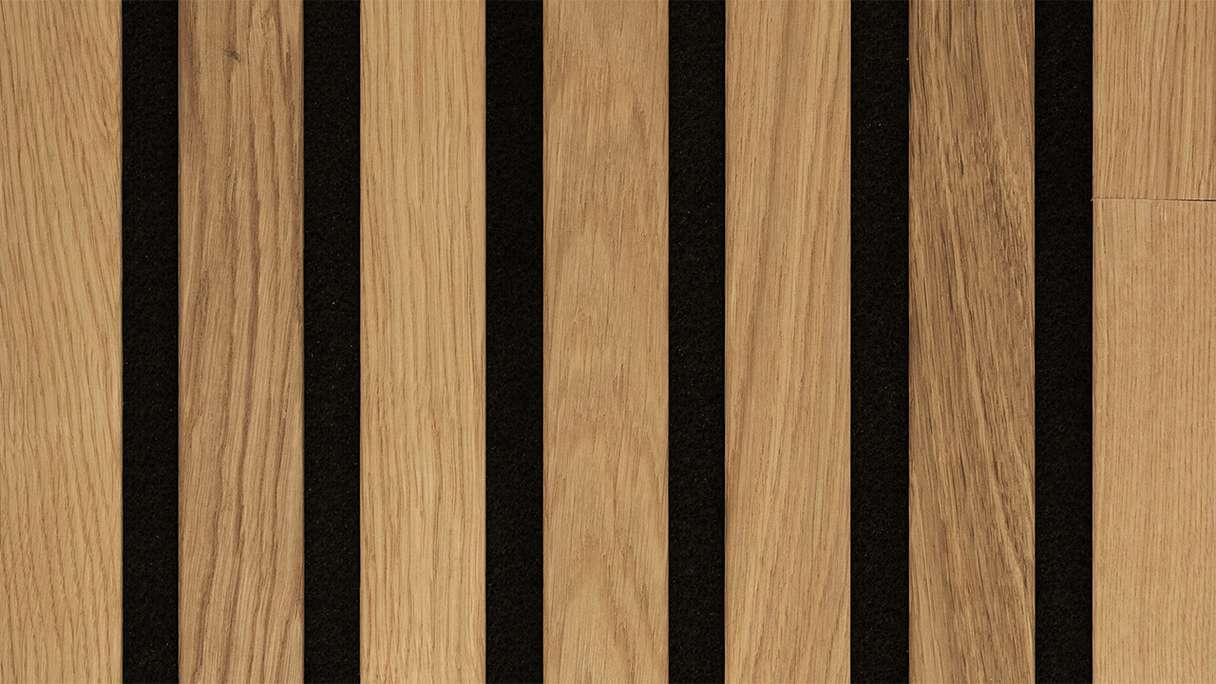 Pannelli acustici MEISTER Acoustic Sense WOOD - Rovere naturale 4310 - 260 x 33 cm
