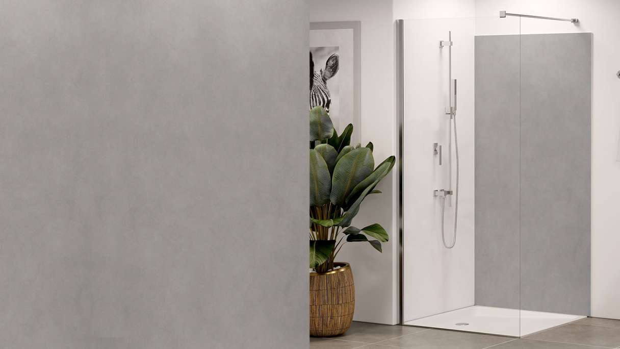 Planeo Wallboard - Grigio cemento opaco - vari formati