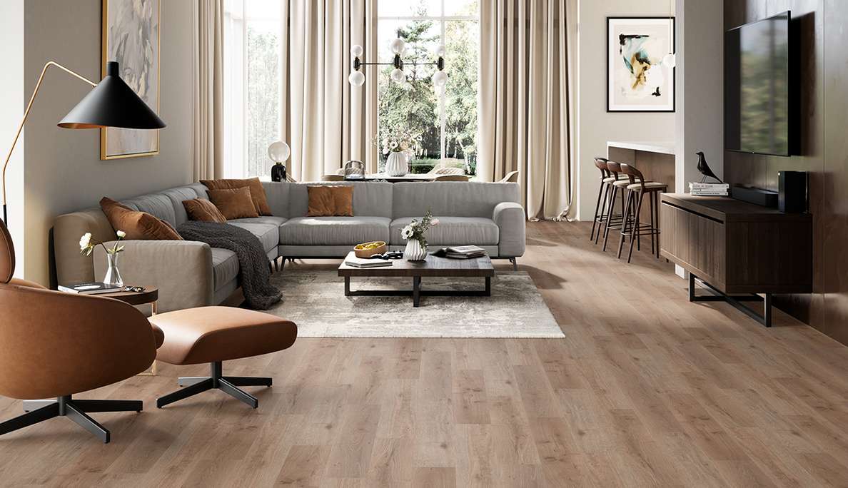 planeo Vinile rigido a incastro - Light Brown Nature (ESO-4-055)