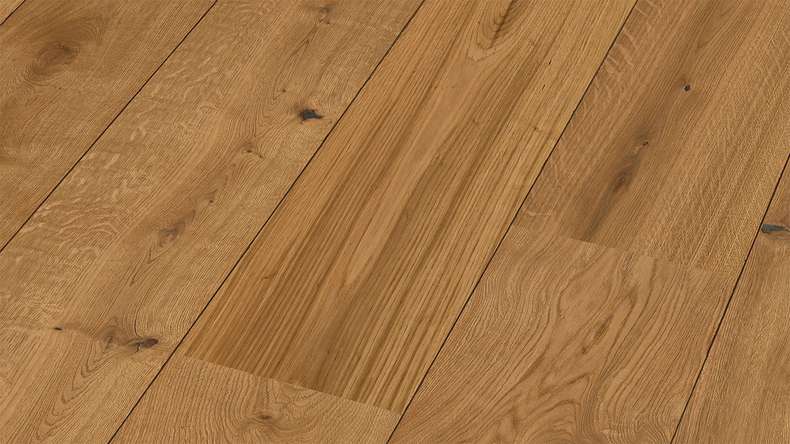 MEISTER Lindura pavimento in legno HD 400 - 08904 Rovere autentico oliato naturale 2200 x 270 x 11 mm (500213-2200270-08904)