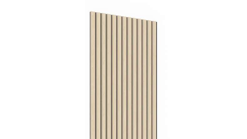 pannelli acustici planeo - rovere bianco 2480 x 600 x 21,5 mm | ignifugo