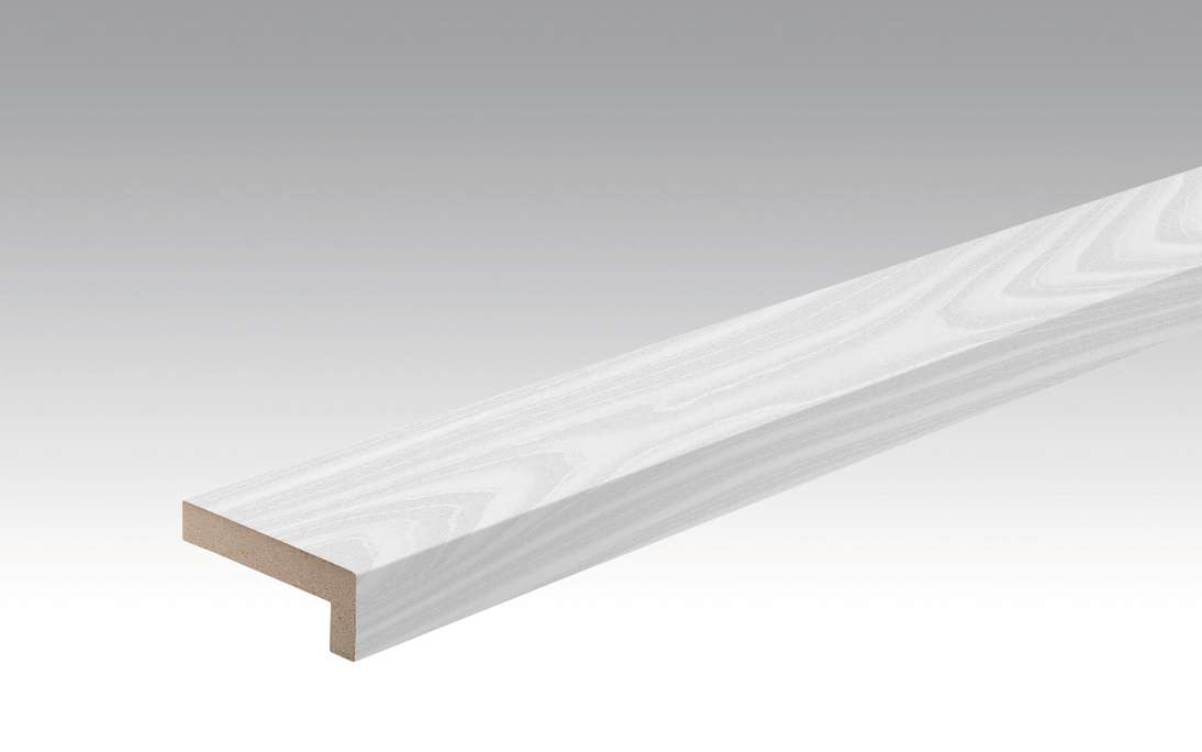 Battiscopa MEISTER listelli di copertura angolari in frassino argento 330 - 2380 x 60 x 22 mm (200028-2380-00330)