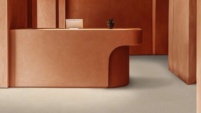 Gerflor Klick Vinyl Rigid - Creation 40 Clic Acoustic Backyard Light Beige | Isolamento acustico integrato (61321712)