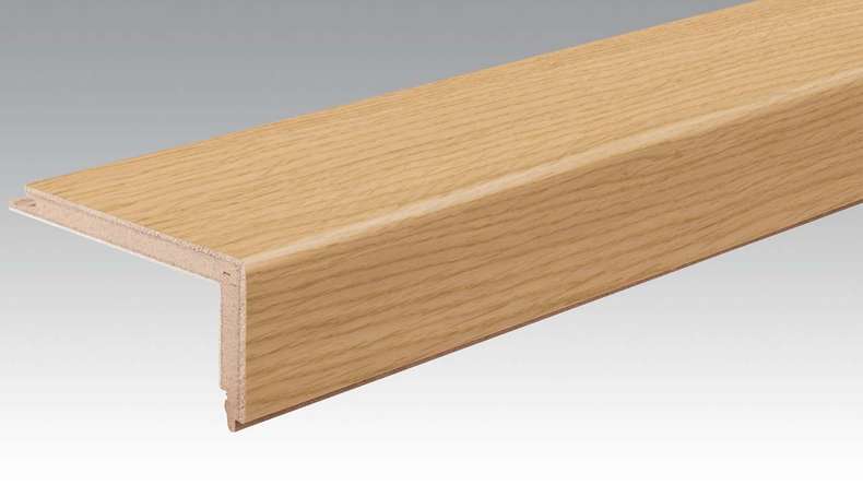 MEISTER paragrafetto per scale in parquet con profilo a L in rovere autentico 9024 (800004-2150-09024)