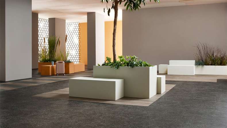 Forbo Allura Materiale 55 Vinile adesivo - Strato ossidato (63675DR5)
