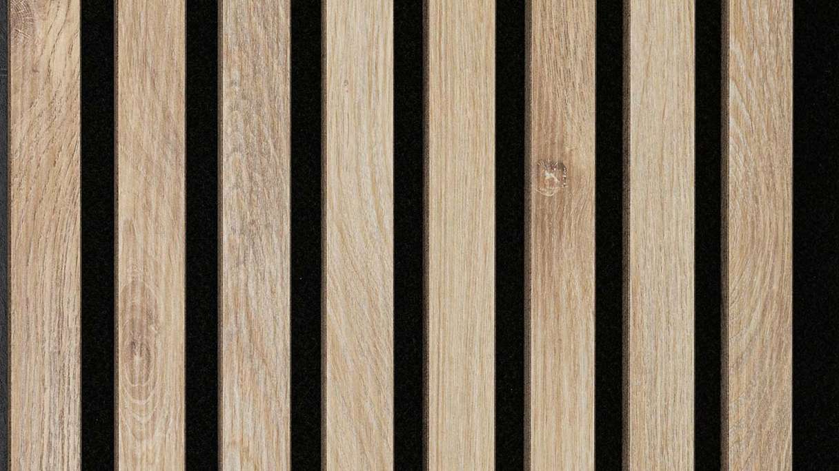 planeo pannelli acustici - rovere chiaro - 260 x 33 cm