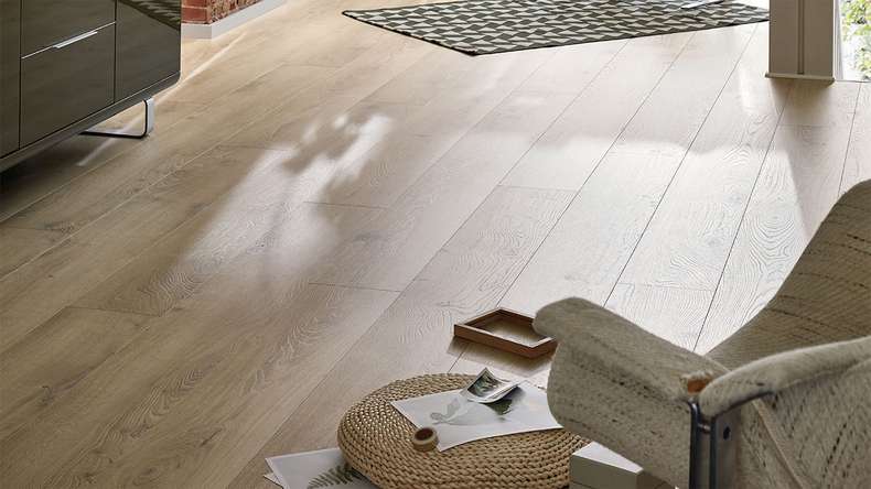 MEISTER Design pavimenti MeisterDesign. next DL 500 S - 06840 Castle oak pure | Isolamento acustico Impact integrato (400055-2052220-06840)