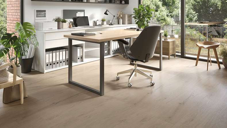 planeo vinile adesivo - oggetto Woodline Rovere crema | goffratura sincronizzata (PLDD2570-KER)