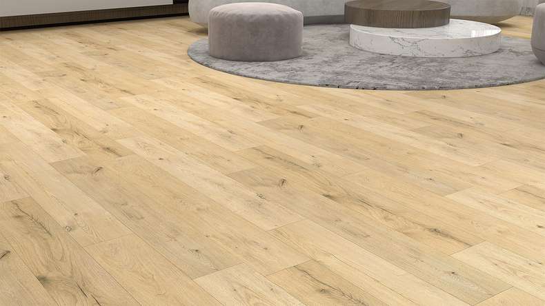 planeo Rigid Vinyl a incastro - Sand Oak | Isolamento acustico integrato (KR-SOP-8)