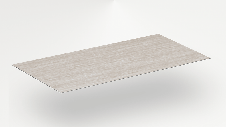 Rivestimento murale SPC planeo - CeraRock Tile Stripes Light Travertine XL 280 x 117,5 cm