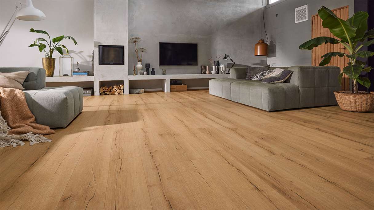 MEISTER Design pavimenti MeisterDesign. next DL 500 S - 07114 Rovere naturale di recupero | Isolamento acustico integrato (400055-2052220-07114)