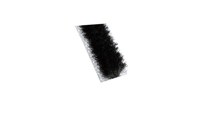 planeo Gardence Strong - Profilo per giardino con guarnizione a spazzola da 1,9 m - 4 pz.