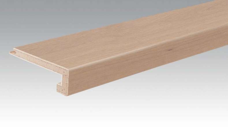 paragradino MEISTER con profilo a U in rovere autentico bianco crema 9031 (800005-2150-09031)