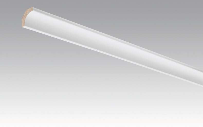 Battiscopa MEISTER bianco caramellato lucido 4084 - 2380 x 22 x 22 mm (200034-2380-04084)