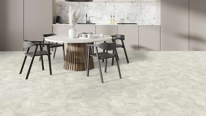 Pavimentazione Gerflor CV - TEXLINE Nature 2381 Hexa Cream