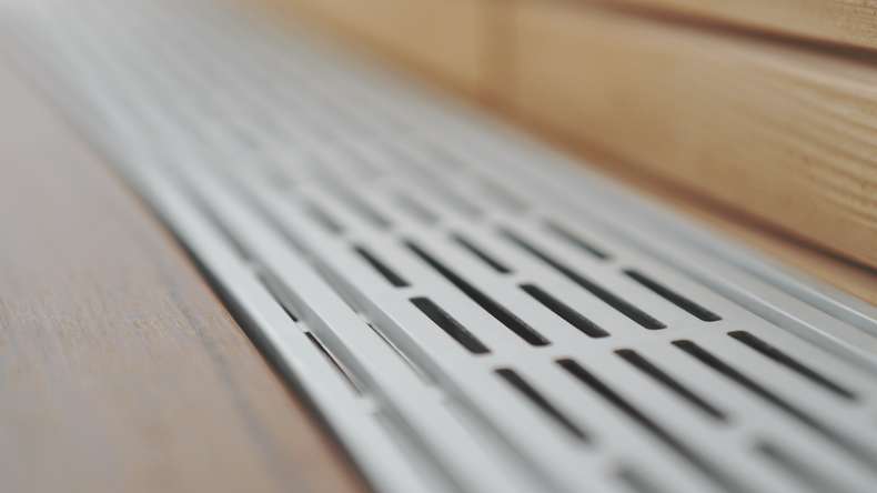 planeo profilo di ventilazione terrazza 1200x150x20mm
