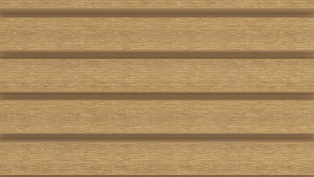 planeo LINEA Wide - Rivestimento per facciate in WPC CoEx, colore sabbia, 2900 x 181 mm