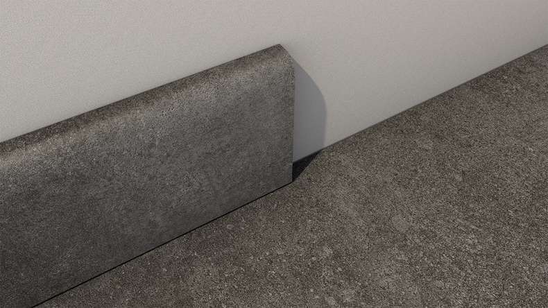 Battiscopa in vinile Gerflor - Latina Dark 10 x 60 x 2000mm (6086S092)