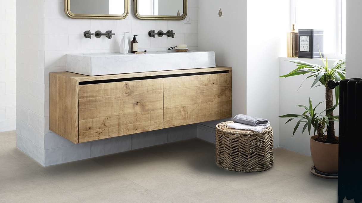 Gerflor Klick Vinyl Rigid - Creation 40 Clic Acoustic Bloom Uni Clear | Isolamento acustico integrato (61321599)