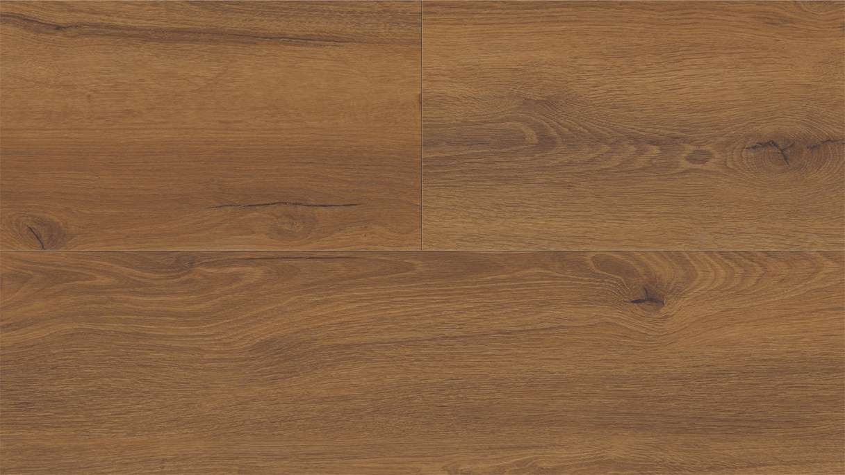 pavimento di design planeo per clic - Eco Home&Health Rustic Oak Brown | Isolamento acustico integrato (LO-EK-02)
