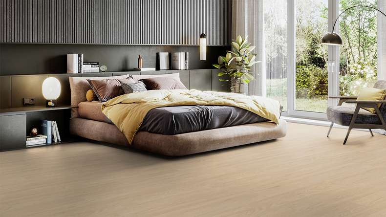 Gerflor Klick Vinyl - Senso Premium Rigid Acoustic Country beige | Isolamento acustico integrato (39471625)