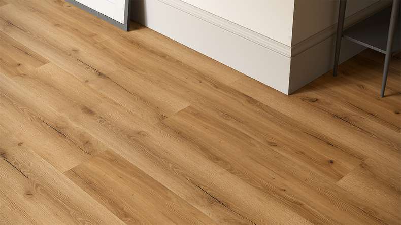 planeo Vinile rigido a incastro - GRANDline Nature Oak | Isolamento acustico integrato (NF-GL-579-N)