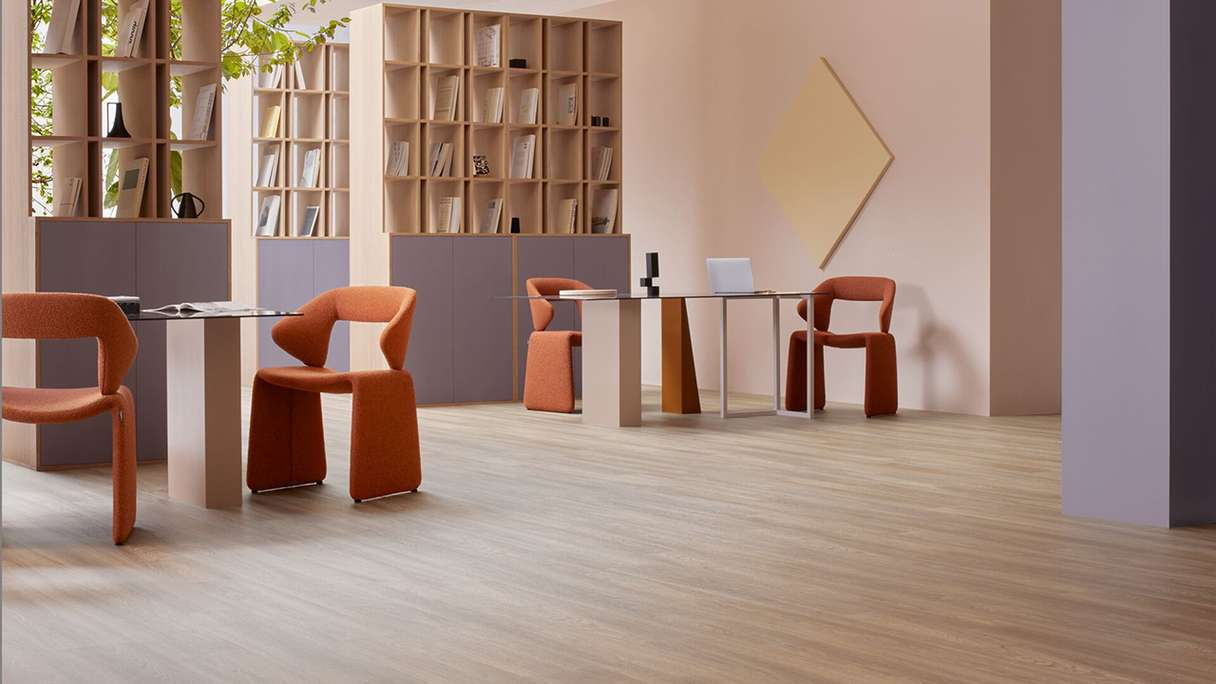 Vinile adesivo planeo - SilentIQ Wood 2in1 Bellorio | Isolamento acustico integrato (F-DW-SIQ-8035)