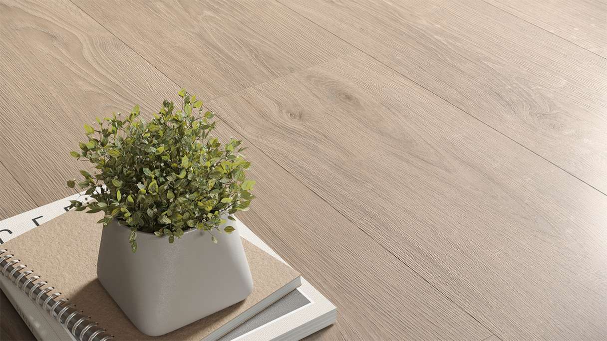 planeo vinile adesivo - oggetto Woodline Rovere crema | goffratura sincronizzata (PLDD2570-KER)
