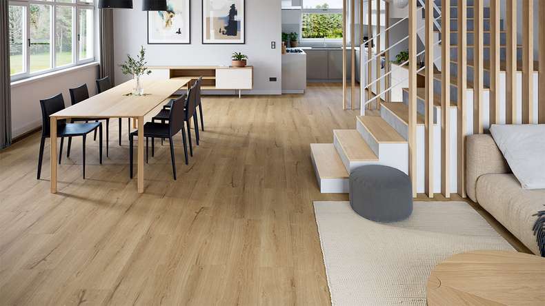 planeo Rigid Click Vinyl - Loft Oak | Isolamento acustico integrato (DF-K-432-055)