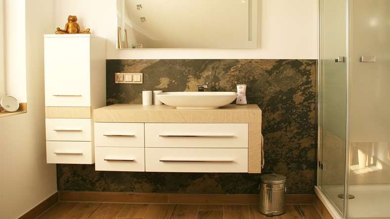 planeo EVOLITH EasyFix - Rivestimento in pietra naturale Terracrust 600 x 300 mm - 6 pezzi.