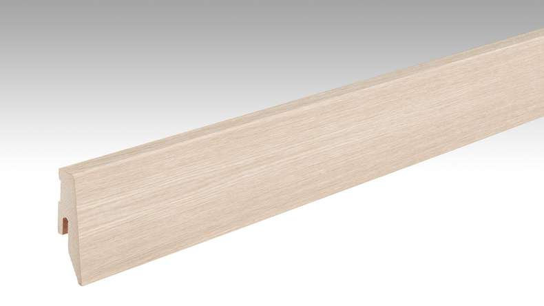 Battiscopa MEISTER Profilo 3 PK rovere bianco calcinato 1277 - 2380 x 60 x 20 mm (200049-2380-01277)