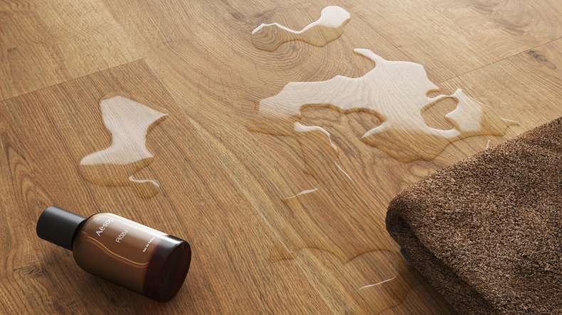 planeo Rigido Vinile ad incastro - SolutionX 2in1 Oak Gold Brown | Isolamento acustico integrato (ECF-0077)