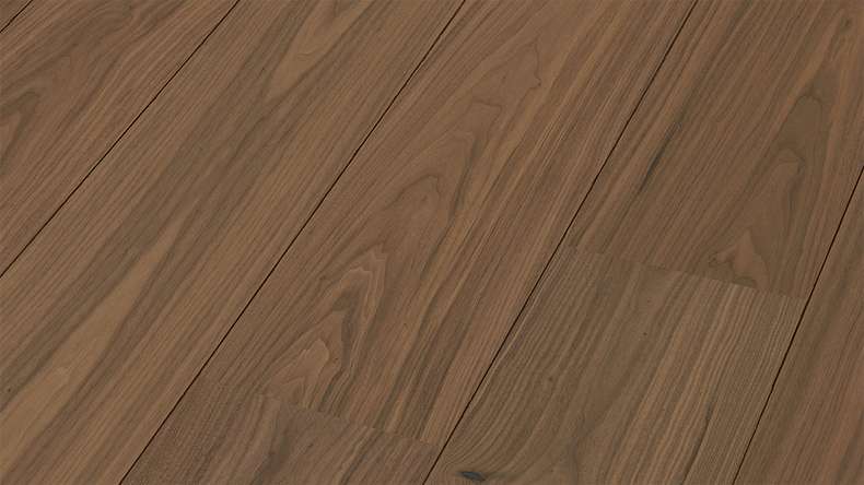 MEISTER Lindura pavimento in legno HD 400 - 08912 Noce americano laccato ultra opaco 2200 x 270 x 11 mm (500214-2200270-08912)