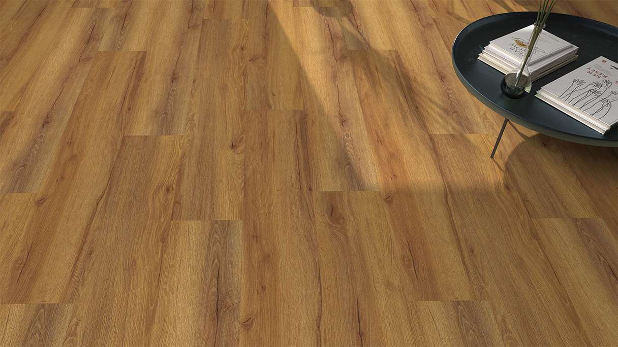 pavimento di design planeo per clic - Eco Home&Health Rovere rustico naturale | Isolamento acustico integrato (LO-EK-01)