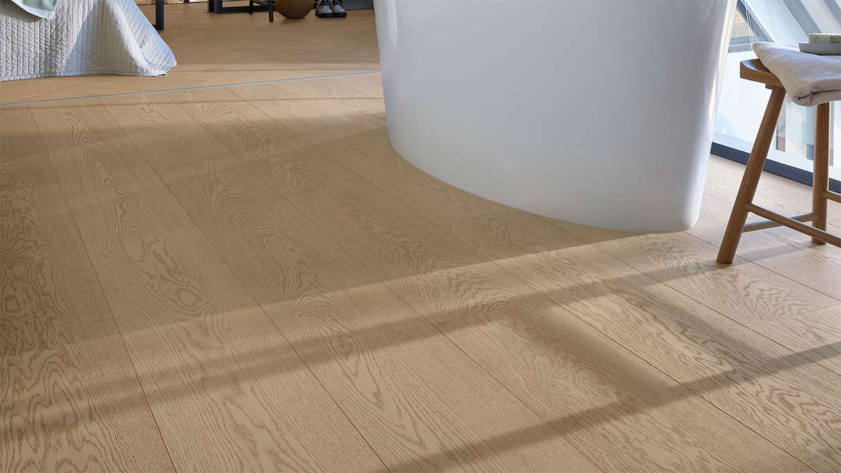 MEISTER Lindura pavimento in legno HD 400 - 20224 Rovere naturale grigio sabbia laccato ultra opaco 2200 x 270 x 11 mm (500214-2200270-20224)