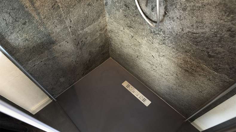 planeo EVOLITH Slate&Stone - Rivestimento in pietra naturale Urban Grey 1220 x 610 mm