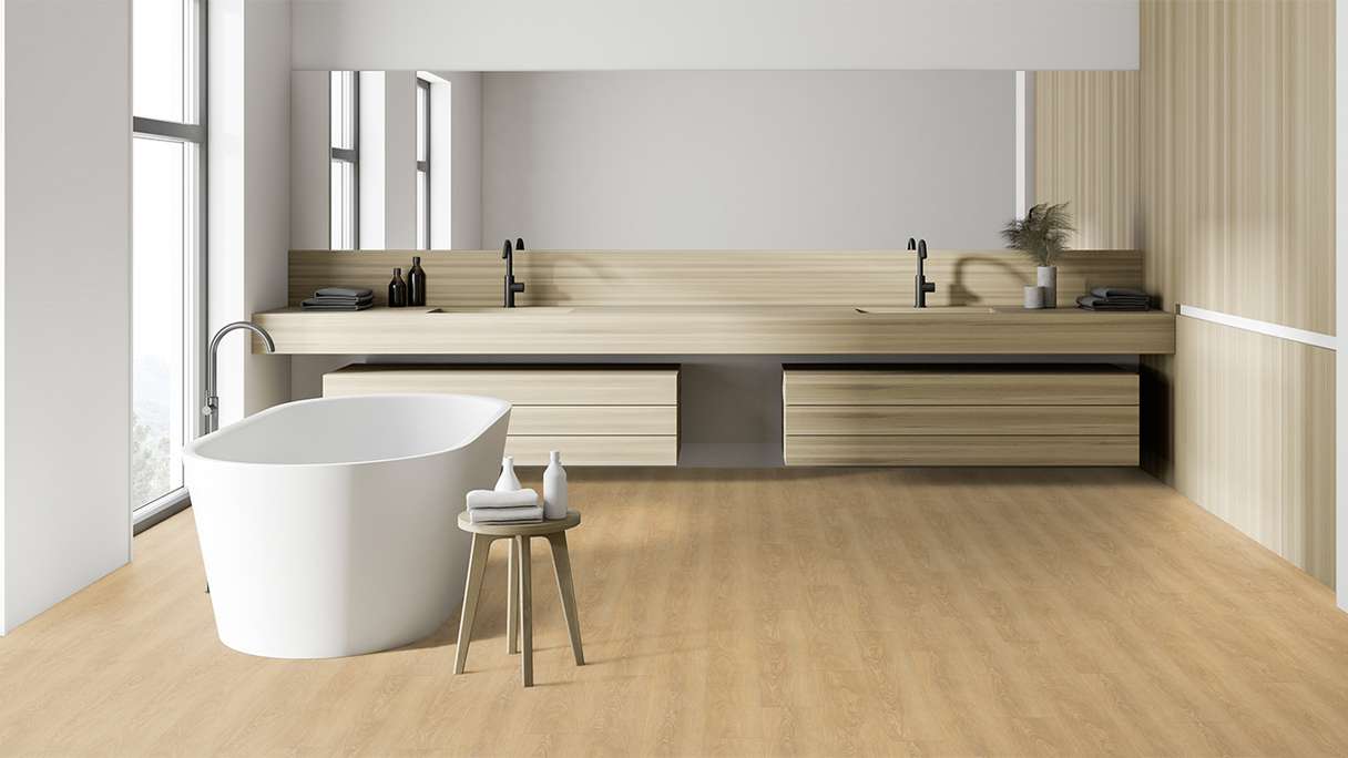 Gerflor Klick Vinyl - Senso Premium Rigid Acoustic Meadow honey | Isolamento acustico integrato (39471540)