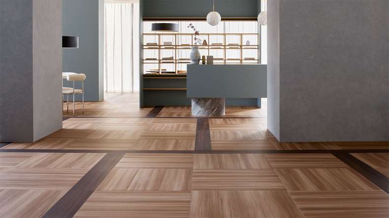 Vinile adesivo Forbo Allura Wood 70 - Spago chiaro (637651DR7_con)