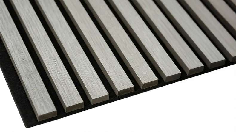 pannelli acustici planeo - Legno Grigio/Nero 60x60 cm