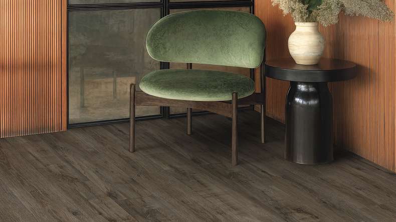 Gerflor Klick Vinyl Rigid - Creation 55 Clic Savage Oak Smoked | Aspetto autentico (60661710)