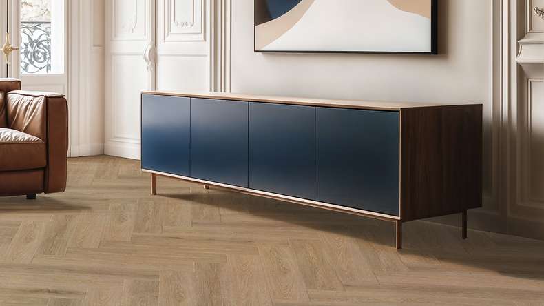 Vinile adesivo Gerflor - Creation 55 Aquinoah Nature | Spina di pesce